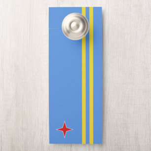 Colgador Para Puertas Bandera de Aruba