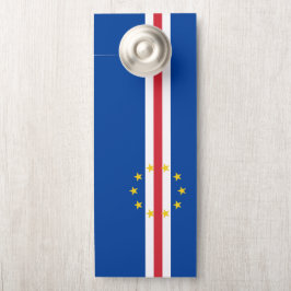 Colgador Para Puertas Bandera de Cabo Verde