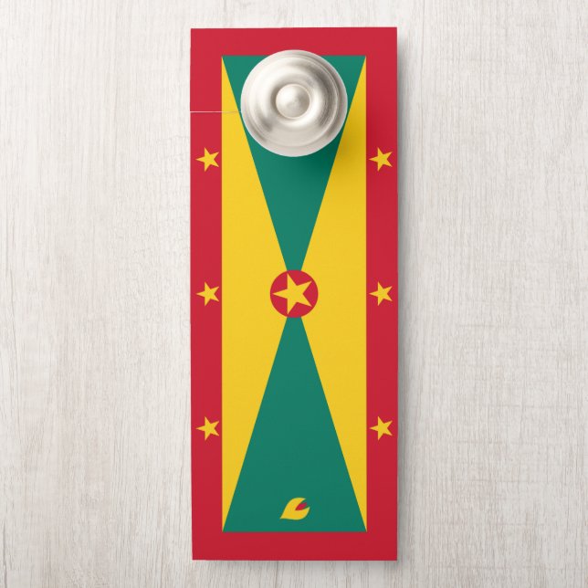 Colgador Para Puertas Bandera de Granada (En pomo)