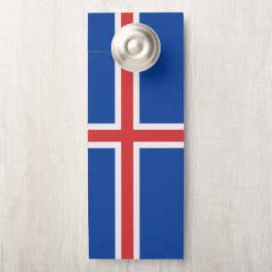 Colgador Para Puertas Bandera de Islandia