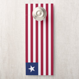 Colgador Para Puertas Bandera de Liberia