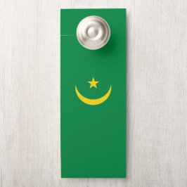 Colgador Para Puertas Bandera de Mauritania