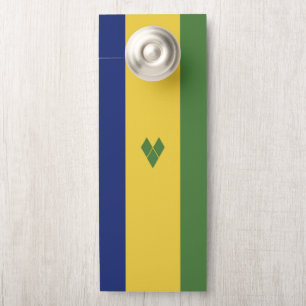 Colgador Para Puertas Bandera de San Vicente y las Granadinas