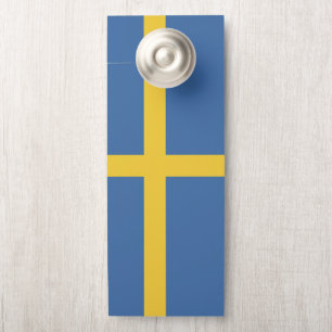 Colgador Para Puertas Bandera de Suecia