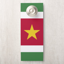 Colgador Para Puertas Bandera de Surinam