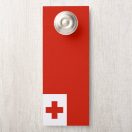 Colgador Para Puertas Bandera de Tonga