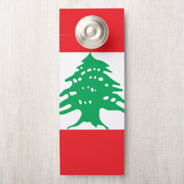 Colgador Para Puertas Bandera del Líbano