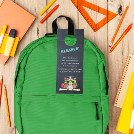 Colgador Para Puertas Bendición de la oración de la Iglesia de búho