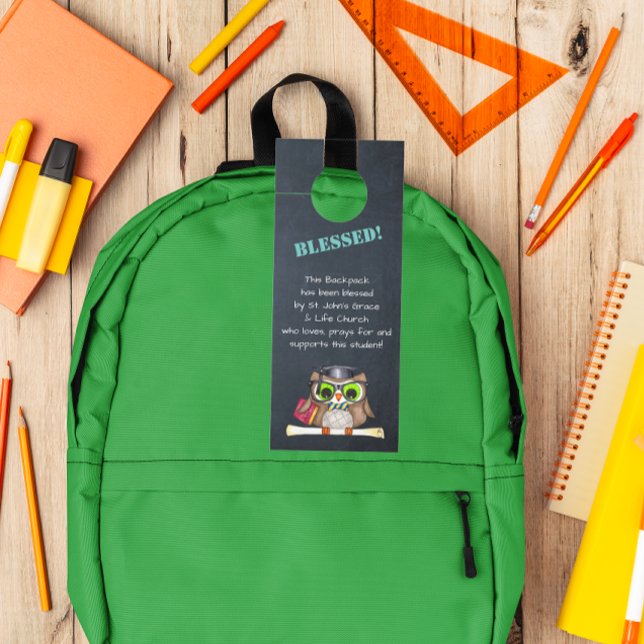 Colgador Para Puertas Bendición de la oración de la Iglesia de búho (Subido por el creador)