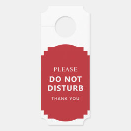 Colgador Para Puertas Bienvenida simple y no molestar a ReversibleTicket