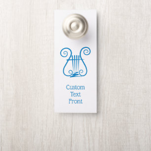 Colgador Para Puertas Blue Lyre