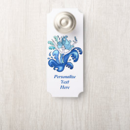 Colgador Para Puertas Blue Mermaid Ocean Bath Shower