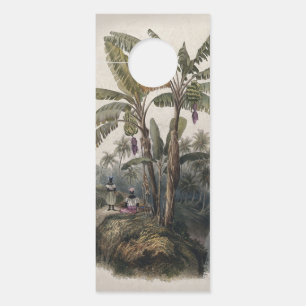 Colgador Para Puertas Bosque de árboles plásticos tropicales antiguos   