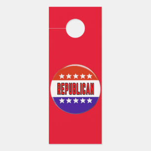 Colgador Para Puertas Botón Republicano