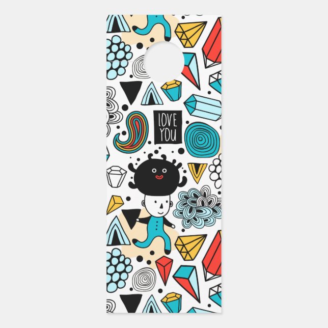 Colgador Para Puertas Cabeza loca (Anverso)