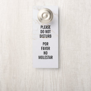 Colgador Para Puertas Cartel de No Molestar para Puerta