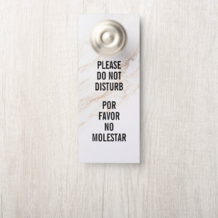 Colgador Para Puertas Cartel de No Molestar para Puerta