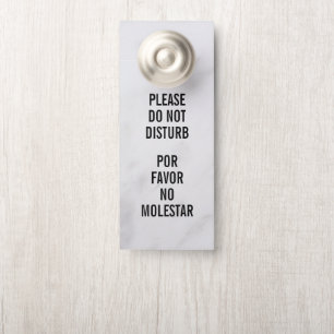 Colgador Para Puertas Cartel de No Molestar para Puerta
