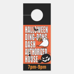 Colgador Para Puertas Casa autorizada de Halloween DDD