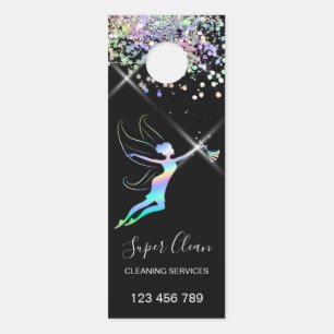 Colgador Para Puertas Casa de limpieza de empleadas domésticas Sparkling