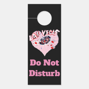Colgador Para Puertas Casino Las Vegas Pink Heart