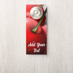 Colgador Para Puertas Cerezas con gotas de excremento