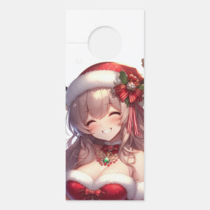 Colgador Para Puertas Chica de Navidades de anime