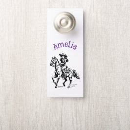 Colgador Para Puertas Chica de vaca