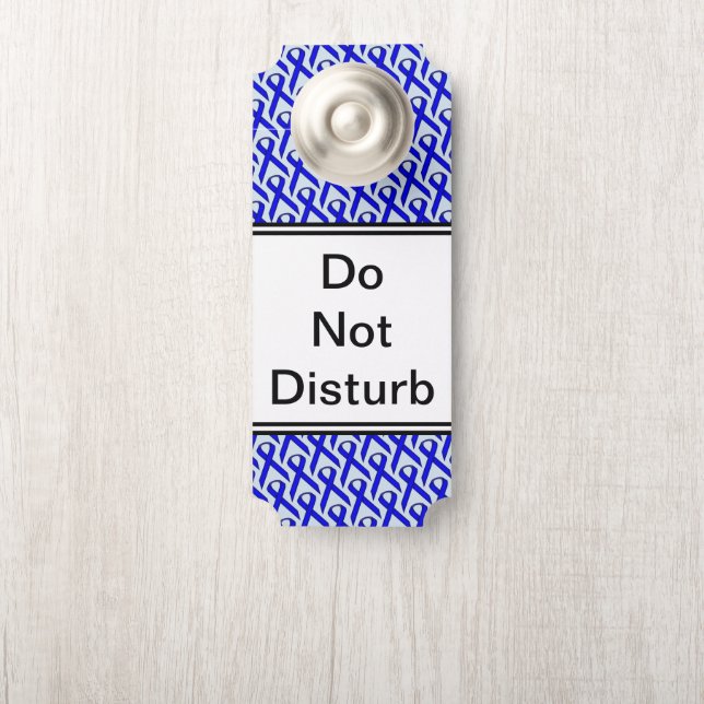 Colgador Para Puertas Cinta Blue Standard de Kenneth Yoncich (En pomo)