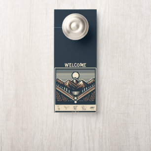 Colgador Para Puertas Clásico/vintage al aire libre/salvaje