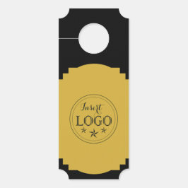 Colgador Para Puertas Colgante de doble cara de la puerta con código QR