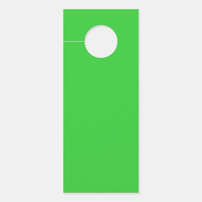Colgador Para Puertas color lima verde (Anverso)