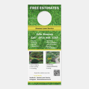 Colgador Para Puertas Colorido Photo Landscape Services Código QR