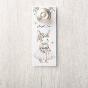 Colgador Para Puertas Conejo con vestido