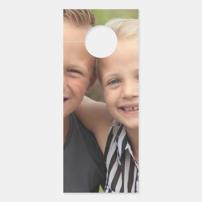 Colgador Para Puertas Crea tu propia foto (Anverso)