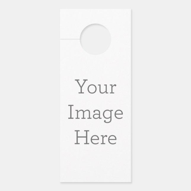 Colgador para puertas, Pequeño, Económico, Signatura Mate (Anverso)