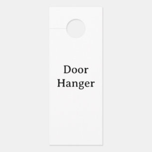 Colgador Para Puertas Crea tu Propia Promoción de Marca Simple