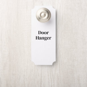 Colgador Para Puertas Crea tu propio premium   3,5" x 8,5"