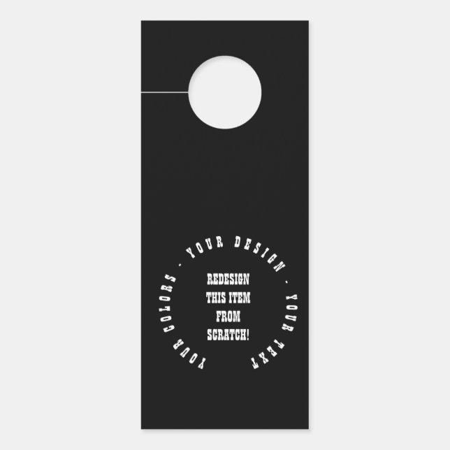 Colgador Para Puertas Crear el propio (Anverso)