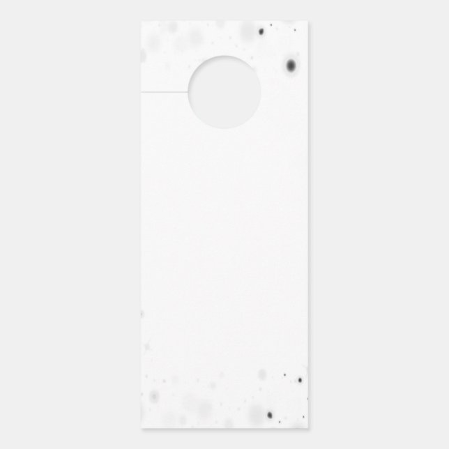 Colgador Para Puertas Create Your Own Custom Personalized (Anverso)