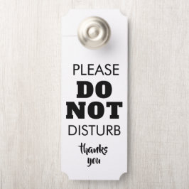 Colgador Para Puertas Create Your Own | Do Not Disturb & Wellcome Custom