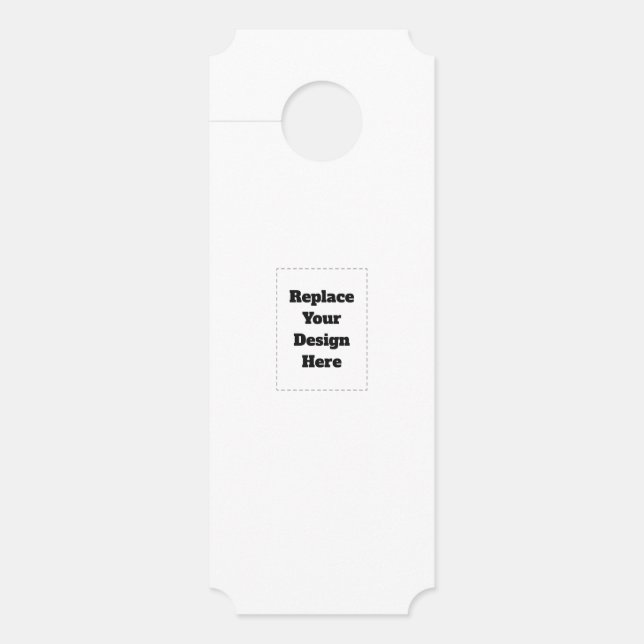 Colgador Para Puertas Create Your Own white  (Anverso)