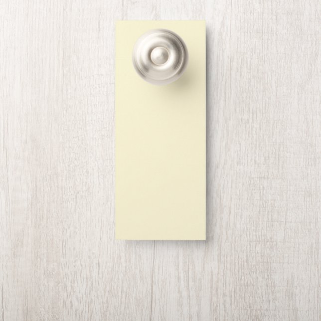 Colgador Para Puertas Crema (En pomo)