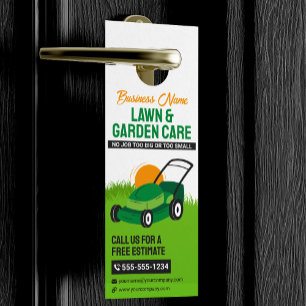 Colgador Para Puertas Cuidado de césped y jardín verde y naranja Mulchin