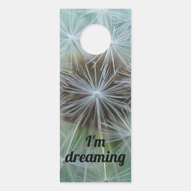 Colgador Para Puertas Dandelion blanco (Anverso)