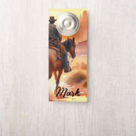 Colgador Para Puertas Desert Cowboy