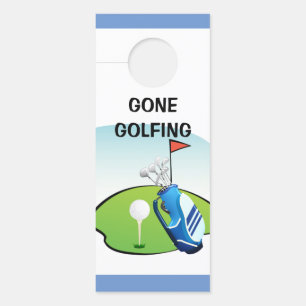 Colgador Para Puertas Diseñado por el Personalizado Gone Golfing