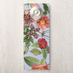 Colgador Para Puertas Diseño botánico vintage