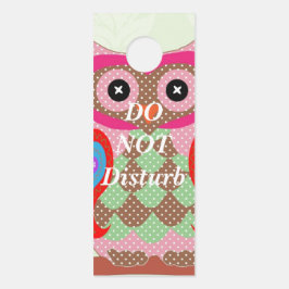 Colgador Para Puertas Diseño de parches de búho
