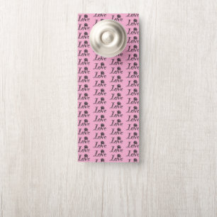 Colgador Para Puertas El amor en flor: Una carta creativa